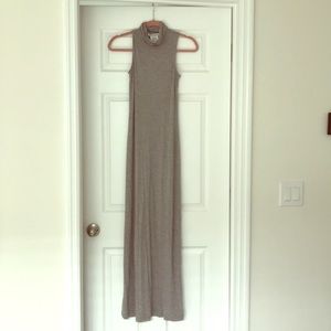 BCBGeneration Gray Maxi Dress